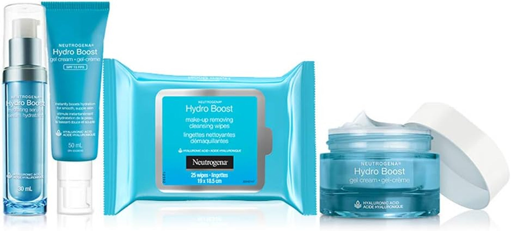 Hydro Boost Face Moisturizer with Hyaluronic Acid for Dry Skin, Oil-Free and Non-Comedogenic Water Gel Face Lotion, 47Ml